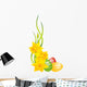 Easter eggs and daffodils Wall Decal