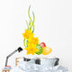 Easter eggs and daffodils Wall Decal