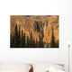 Sunrise Illuminates Helmet Falls In Kootenay National Park Wall Mural