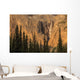 Sunrise Illuminates Helmet Falls In Kootenay National Park Wall Mural
