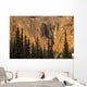 Sunrise Illuminates Helmet Falls In Kootenay National Park Wall Mural