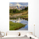A Gentle Stream Flows Out Of Baker Lake Through The Skoki Wilderness Wall Mural