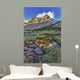 Sunrise Over A Peak Reflected In A Tarn Below Baker Lake Wall Mural