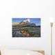 Sunrise Over A Peak Reflected In A Tarn Below Baker Lake Wall Mural