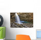 A River Cascades Over A Small Waterfall Wall Mural