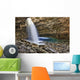 A River Cascades Over A Small Waterfall Wall Mural
