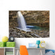 A River Cascades Over A Small Waterfall Wall Mural