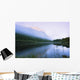 Mist On Jacques-Cartier River At Dawn In Jacques-Cartier National Park Wall Mural
