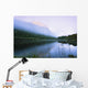 Mist On Jacques-Cartier River At Dawn In Jacques-Cartier National Park Wall Mural