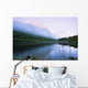 Mist On Jacques-Cartier River At Dawn In Jacques-Cartier National Park Wall Mural