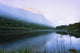 Mist On Jacques-Cartier River At Dawn In Jacques-Cartier National Park Wall Mural
