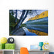 Mist On Jacques-Cartier River At Dawn In Jacques-Cartier National Park Wall Mural