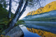 Mist On Jacques-Cartier River At Dawn In Jacques-Cartier National Park Wall Mural