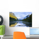 Mist On Jacques-Cartier River At Dawn In Jacques-Cartier National Park Wall Mural