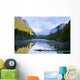Mist On Jacques-Cartier River At Dawn In Jacques-Cartier National Park Wall Mural