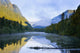 Mist On Jacques-Cartier River At Dawn In Jacques-Cartier National Park Wall Mural