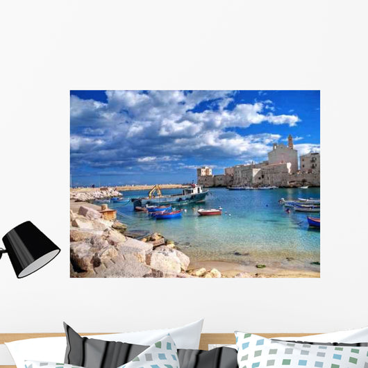 Landscape Giovinazzo Touristic Port Wall Decal