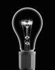Light Bulb With Current Wall Mural