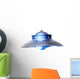 Classic Ufo Flying Saucer Wall Decal