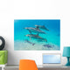 Dolphin Pod Swimming Wall Decal