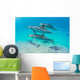 Dolphin Pod Swimming Wall Decal
