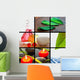 Spa Collage Wall Mural