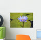 Close-Up Of Blue Water Lily Wall Mural