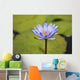 Close-Up Of Blue Water Lily Wall Mural