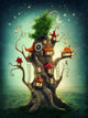 Magic Tree House Wall Decal