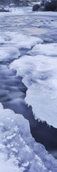 Ice On Chickaloon River Winter Southcentral Ak Wall Mural
