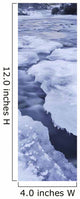 Ice On Chickaloon River Winter Southcentral Ak Wall Mural