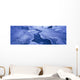 Pattern Of River Ice @ Twilight Anchorage Ak Sc Winter Wall Mural