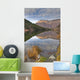 View Of Mountains Reflected In Jerome Lake Wall Mural