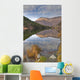 View Of Mountains Reflected In Jerome Lake Wall Mural