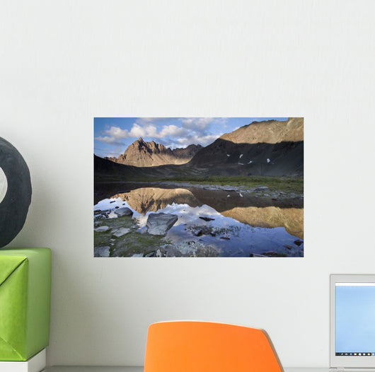 Clearwater Mountains Reflecting Wall Mural
