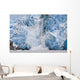 Dawes Glacier Calves Into The Endicott Arm Fjord Of Tracy Arm Wall Mural