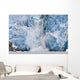 Dawes Glacier Calves Into The Endicott Arm Fjord Of Tracy Arm Wall Mural