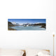 Panorama Of Sheridan Glacier Wall Mural