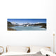 Panorama Of Sheridan Glacier Wall Mural