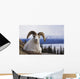 Dall Sheep Ram Bedded Down On Sheep Mountain Overlooking Kluane Lake Wall Mural