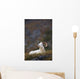 Dall Sheep Ram Bedded Down And Chewing On Grass On Mount Margaret Wall Mural