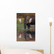 Bull Moose Walks Through A Pond In Denali National Park Wall Mural