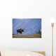 Moose Bull Walking On Autumn Tundra During Rut Wall Mural