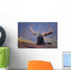 Bull Moose Bedded Down During Autumn Wall Mural