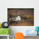 Bull Caribou On Autumn Tundra In Denali National Park, Interior Alaska Wall Mural