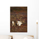 Bull Caribou On Autumn Tundra In Denali National Park, Interior Alaska Wall Mural