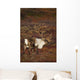 Bull Caribou On Autumn Tundra In Denali National Park, Interior Alaska Wall Mural