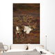 Bull Caribou On Autumn Tundra In Denali National Park, Interior Alaska Wall Mural