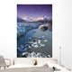 Aerial Of Knik & Colony Glacier Matanuska Valley Wall Mural