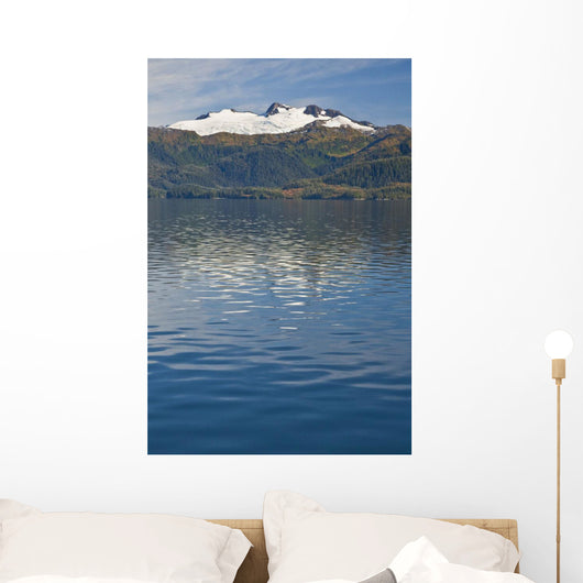 Hanging Glaciers And Chugach Mountiains In Port Wells Wall Mural